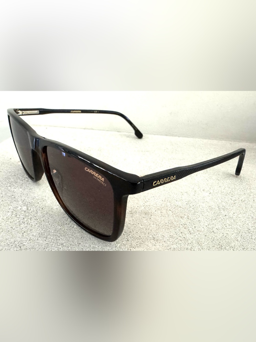 CARRERA 231/S Sunglasses Dark Havana Brown Lens Unisex NWT + Case Dust Cloth - Picture 2 of 8